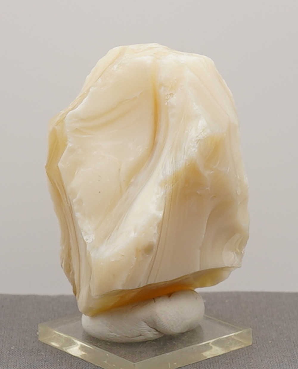 *One of a Kind* Multi Banded Metamorphosis/Pastel/Pastel Ice "Heart" Monatomic Andara Crystal 139.3 g. - Image 6