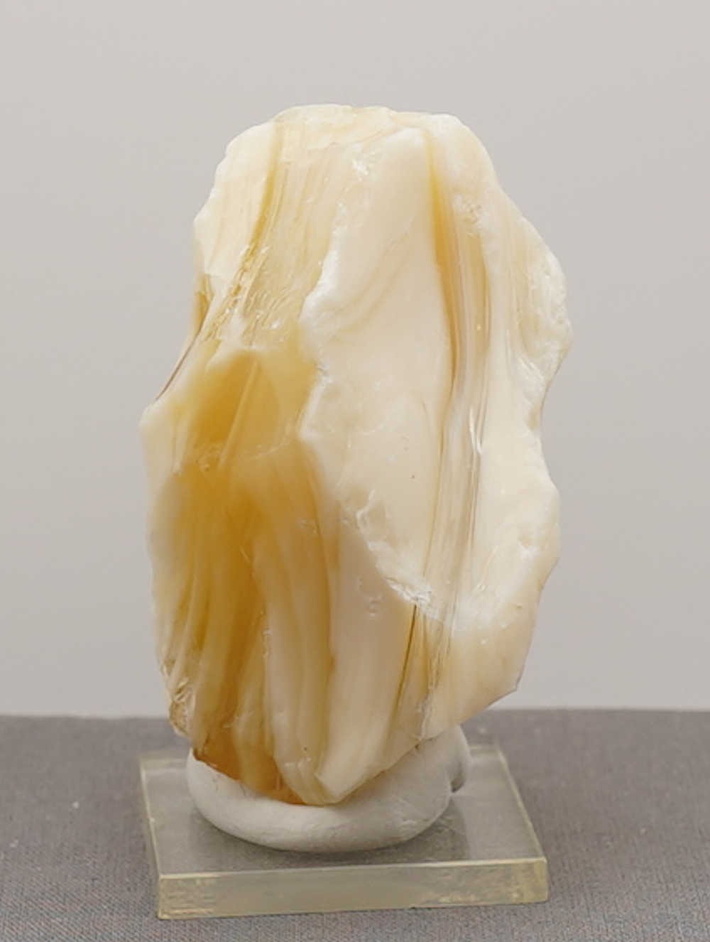 *One of a Kind* Multi Banded Metamorphosis/Pastel/Pastel Ice "Heart" Monatomic Andara Crystal 139.3 g. - Image 7