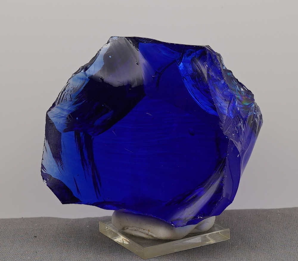 Gem Tanzanite Fire "Heart" Monatomic Andara Crystal 274.3 g. - Image 8