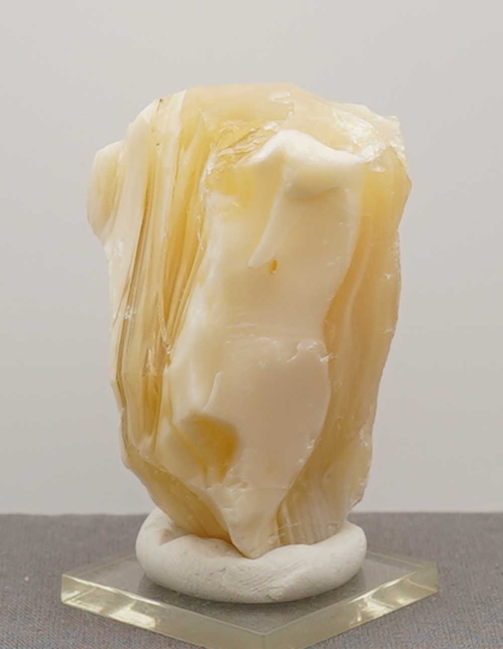 *One of a Kind* Multi Banded Metamorphosis/Pastel/Pastel Ice "Heart" Monatomic Andara Crystal 139.3 g. - Image 9