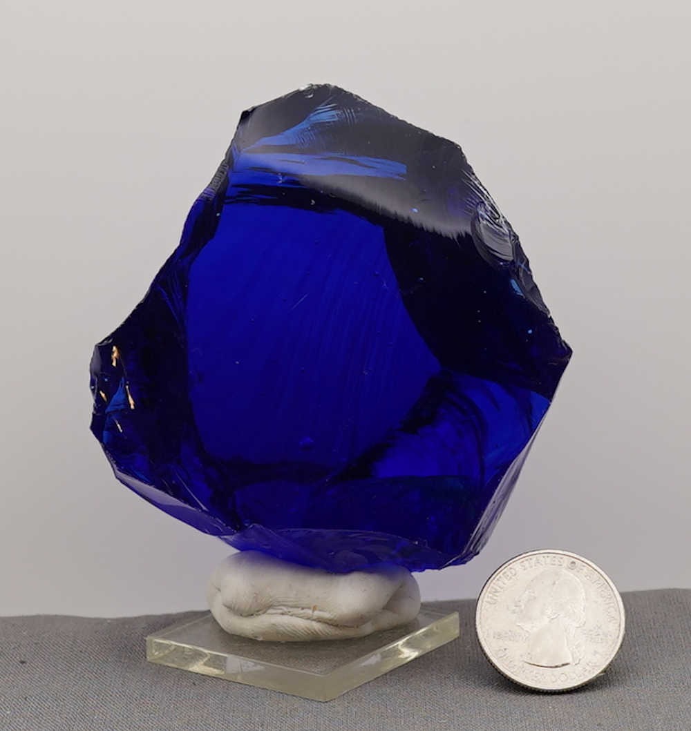 Gem Tanzanite Fire "Heart" Monatomic Andara Crystal 274.3 g. - Image 10