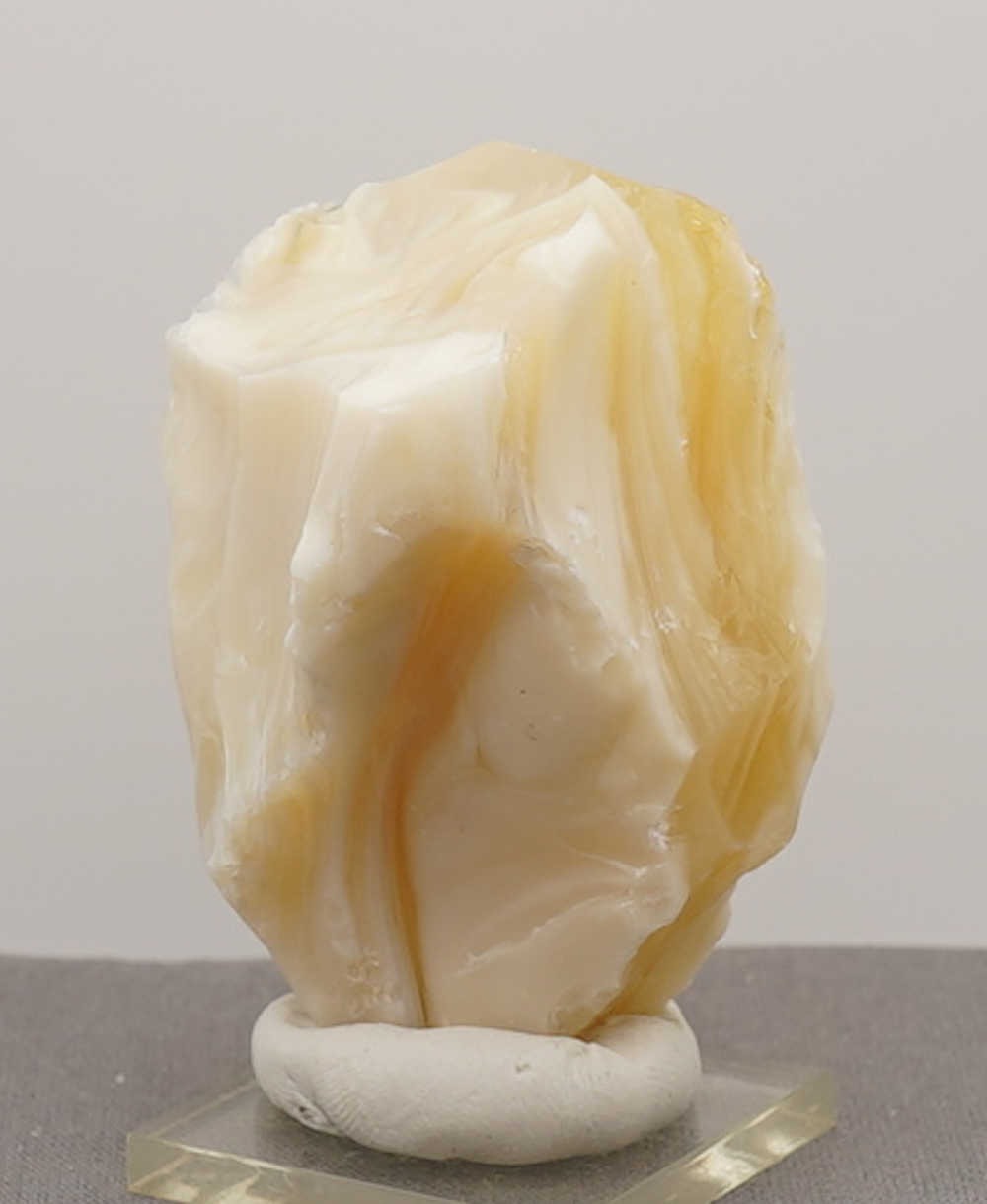 *One of a Kind* Multi Banded Metamorphosis/Pastel/Pastel Ice "Heart" Monatomic Andara Crystal 139.3 g. - Image 11