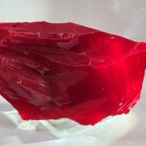 Rare Gem Banded Angel Aura Scarlet Shift/Dragon's Blood "Heart" Monatomic Andara Crystal 196.7 g.