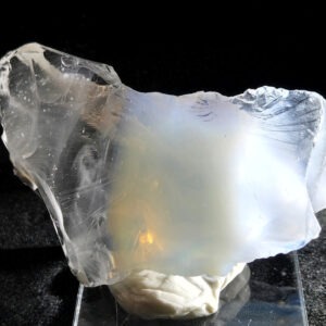 Rare Gem Bicolor Banded Angel Aura Cosmic Ice/Pastel Ice Monatomic Andara Crystal 43.3 g.