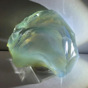 Very Rare Gem Angel Aura Oceans/Angel Aura Ice/Pastel Ice "Heart" Monatomic Andara Crystal 181.1 g.