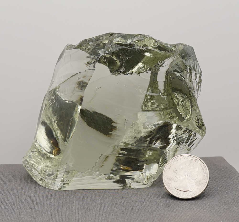 *Special of the Week 30% Off!* Rare Gem Celestial Gold "Heart" Monatomic Andara Crystal 391.0 g. - Image 14