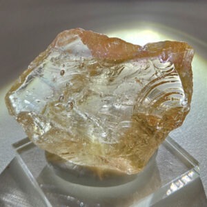 Rare Gem Angel Aura Celestial Gold/Multi Rainbow with bubbles Monatomic Andara Crystal 33.0 g.