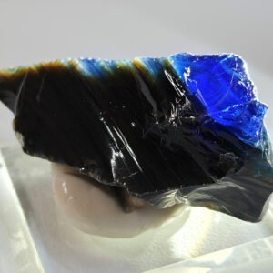 *Extremely Rare* Gem Multi Banded Sapphire/Tanzanite/Earth Shaman/Gold/Multi Iridium Monatomic Andara Crystal 28.2 g.