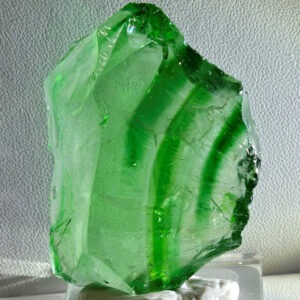 *Only 1 Available* Rare Gem Banded Emerald Shift/Cosmic Ice Monatomic Andara Crystal 31.9 g.