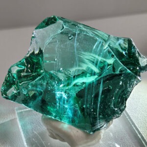 Rare Gem Angel Aura Blue Green Emerald Shift Monatomic Andara Crystal 24.2 g.