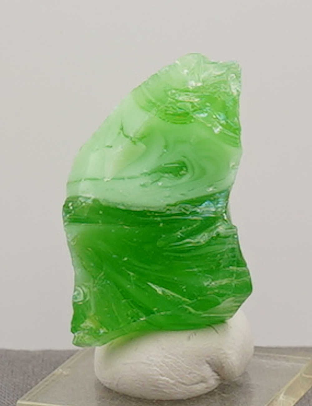 Rare Gem Banded Emerald/Pastel Emerald Monatomic Andara Crystal 39.5 g. - Image 4