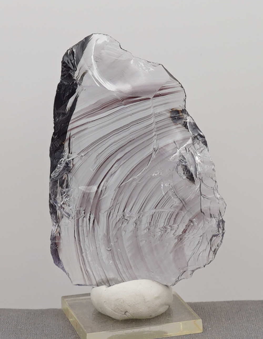 Rare Gem Banded Violet Sovereign Amethyst Monatomic Andara Crystal 85.3 g.