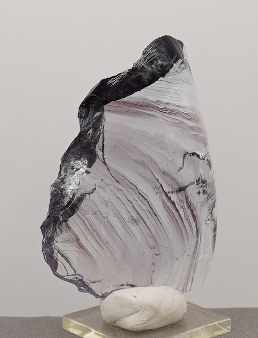 Rare Gem Banded Violet Sovereign Amethyst Monatomic Andara Crystal 85.3 g. - Image 6