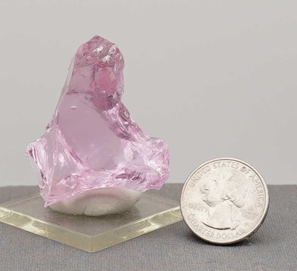 Rare Gem HGW Pink with bubbles Monatomic Andara Crystal 35.2 g. - Image 12