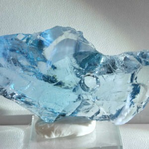 Rare Gem Angel Aura Glacier Blue/Pastel Ice Monatomic Andara Crystal 59.1 g.