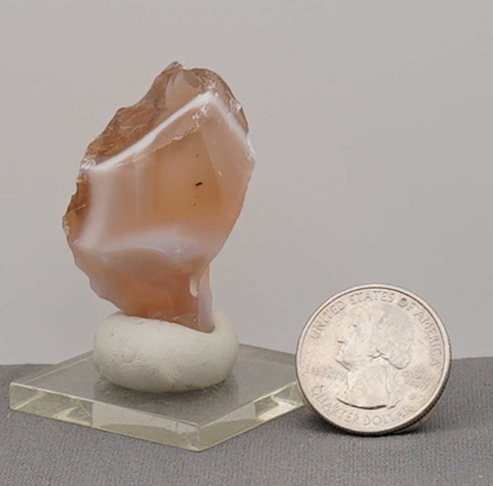 Rare Gem Angel Aura Lemurian Etherium Gold/Pastel Ice Monatomic Andara Crystal 28.3 g. - Image 12