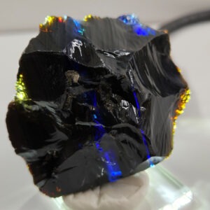 *Extremely Rare* Gem Multi Banded Sapphire/Tanzanite/Earth Shaman/Gold/Heliodor/Multi Iridium Monatomic Andara Crystal 89.6 g.