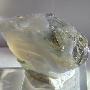 Rare Gem Celestial Gold/Pastel Ice "Heart" Monatomic Andara Crystal 65.0 g.