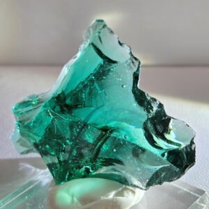 Rare Gem Banded Blue/Green Emerald Shift Monatomic Andara Crystal 24.1 g.