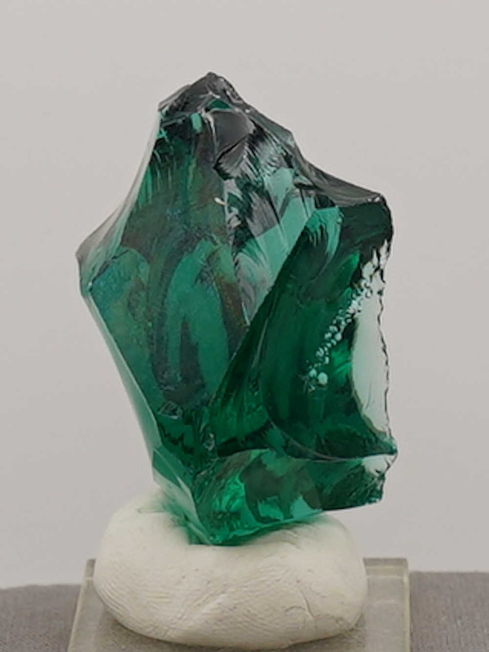 Rare Gem Blue/Green Emerald Shift with bubbles Monatomic Andara Crystal 50.3 g. - Image 3