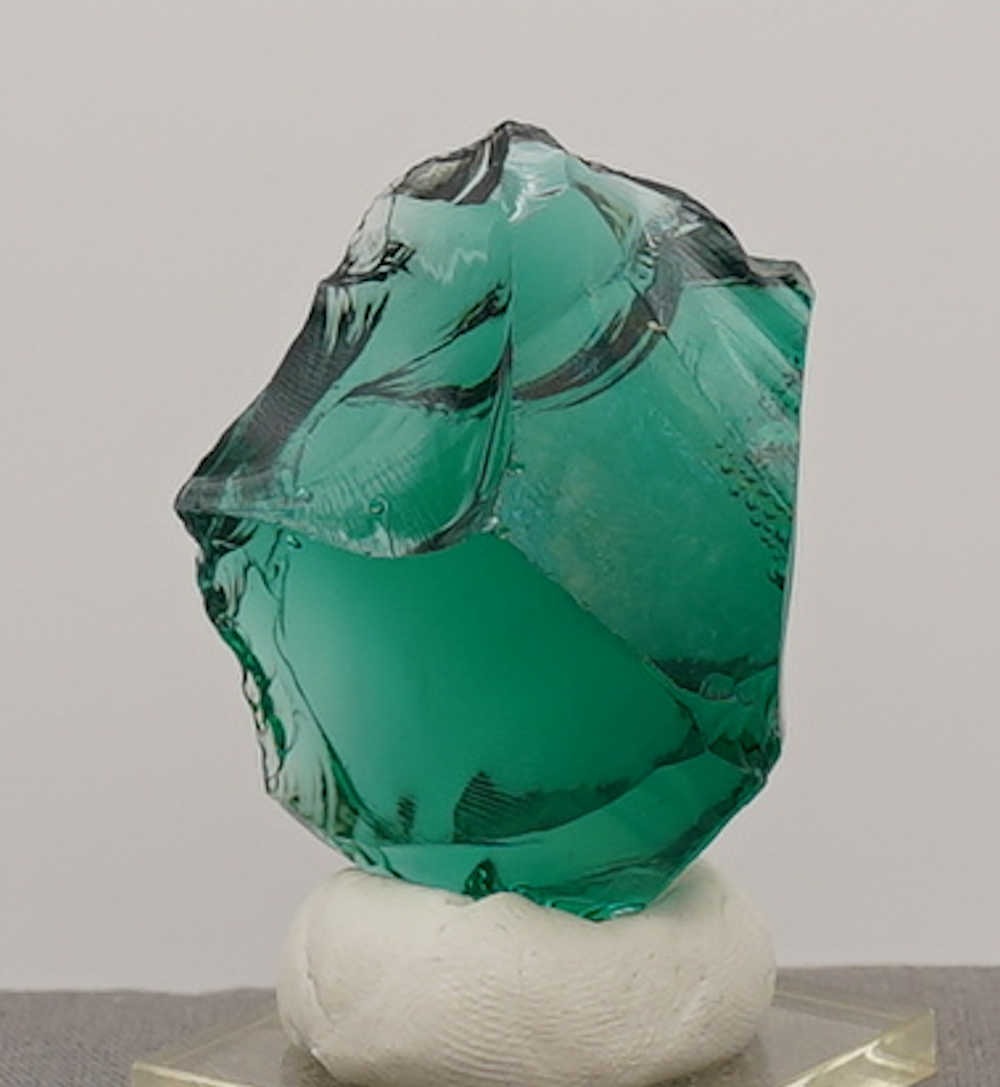 Rare Gem Blue/Green Emerald Shift with bubbles Monatomic Andara Crystal 50.3 g. - Image 4