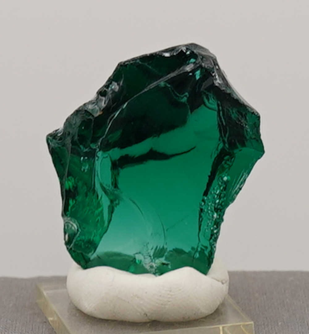 Rare Gem Blue/Green Emerald Shift with bubbles Monatomic Andara Crystal 50.3 g. - Image 6