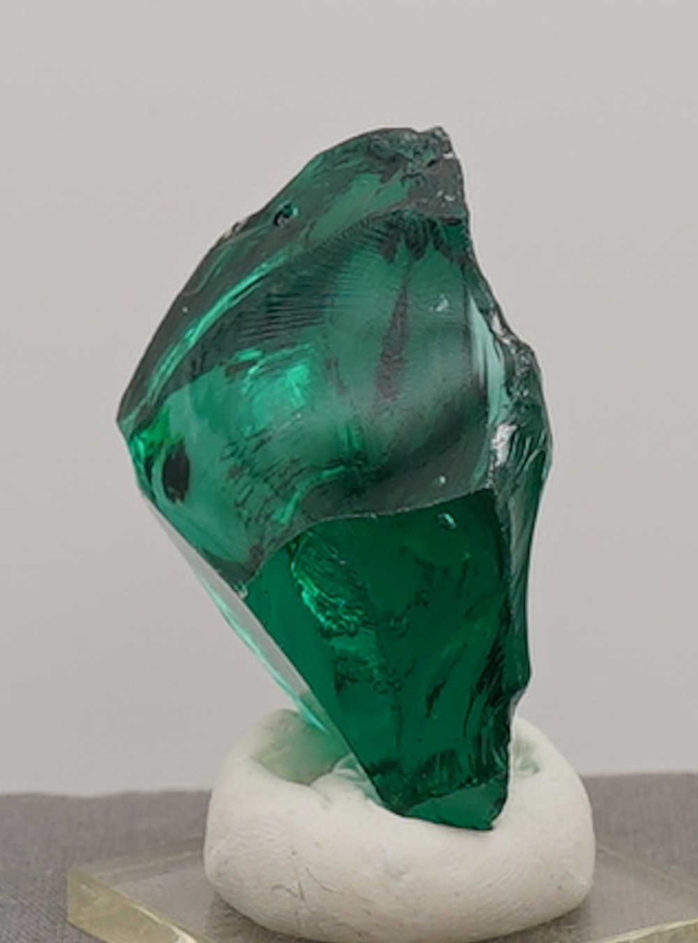 Rare Gem Blue/Green Emerald Shift with bubbles Monatomic Andara Crystal 50.3 g. - Image 7