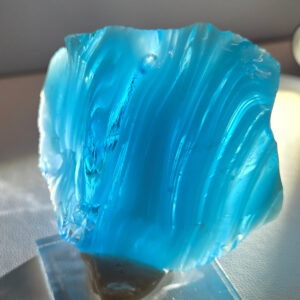 Rare Gem Multi Azure Elysium/Ice/Pastel Azure Monatomic Andara Crystal 87.2 g.