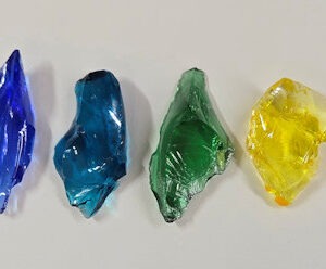 Gem 9 Piece Chakra Set Monatomic Andara Crystal 61.7 g.