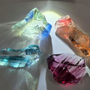 Rare Gem 4 Piece "Cultivate" Set Monatomic Andara Crystal 39.0 g.