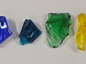 Gem 9 Piece Chakra Set Monatomic Andara Crystal 54.8 g.