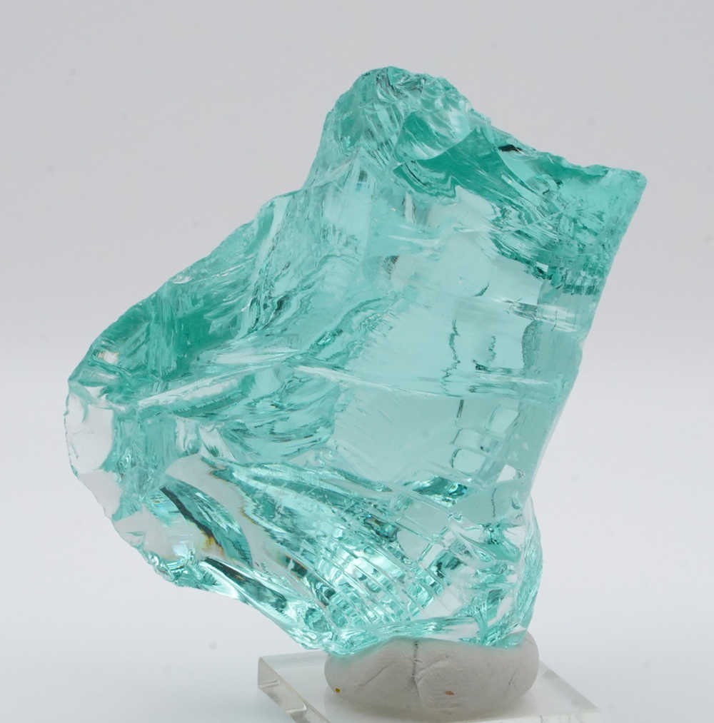 *Clearance Sale 30% Off!* Gem Cyan Angeles "Heart" Monatomic Andara Crystal 242.5 g. - Image 2