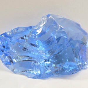 Gem Banded Lady Nellie "Heart" with bubbles Monatomic Andara Crystal 512.0 g.