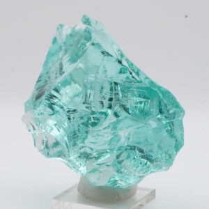 *Clearance Sale 30% Off!* Gem Cyan Angeles "Heart" Monatomic Andara Crystal 242.5 g.