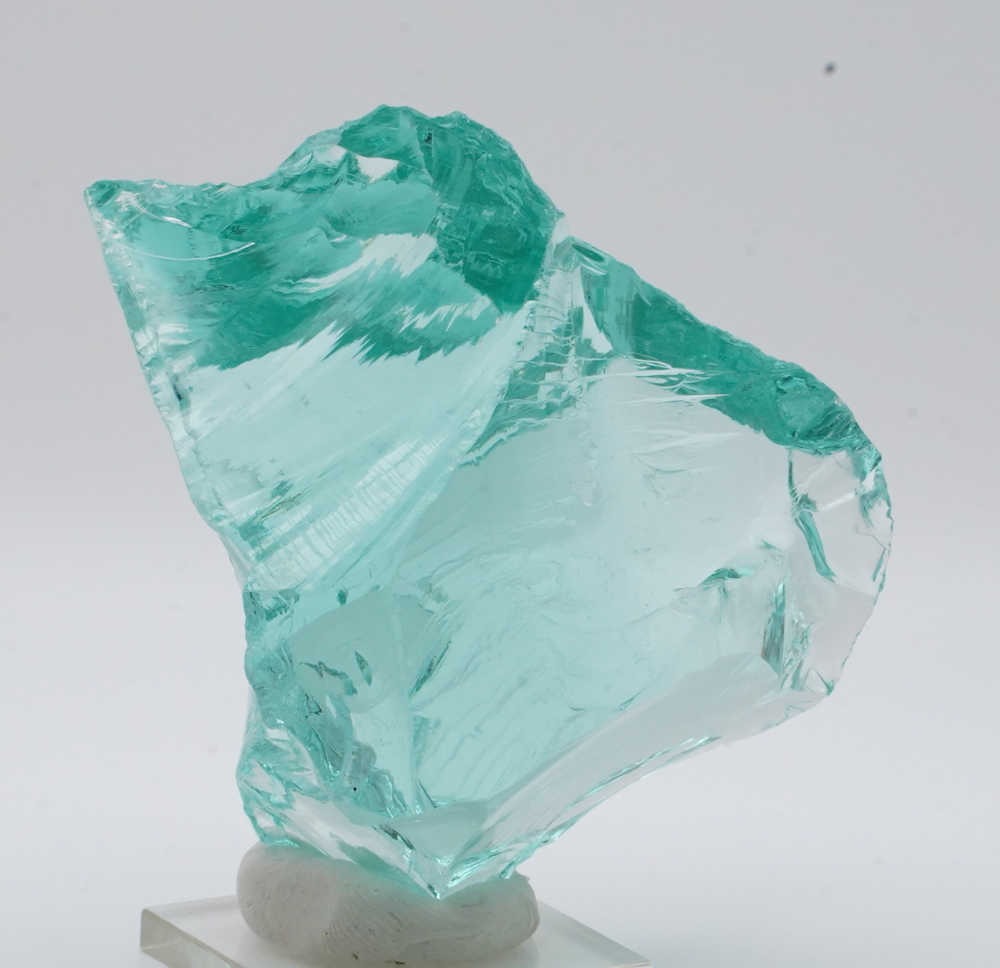 *Clearance Sale 30% Off!* Gem Cyan Angeles "Heart" Monatomic Andara Crystal 242.5 g. - Image 6