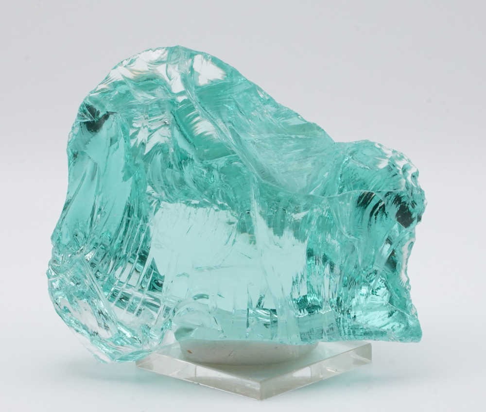 *Clearance Sale 30% Off!* Gem Cyan Angeles "Heart" Monatomic Andara Crystal 242.5 g. - Image 9