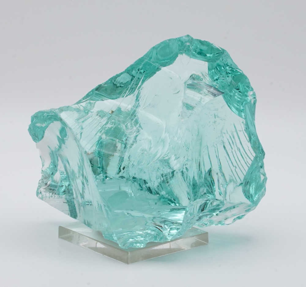 *Clearance Sale 30% Off!* Gem Cyan Angeles "Heart" Monatomic Andara Crystal 242.5 g. - Image 11