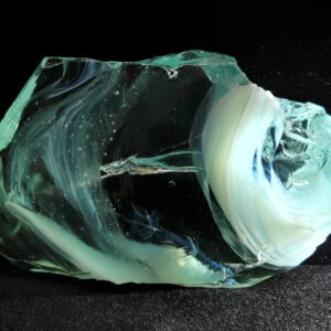 Rare Gem Angel Aura Bleu Topaz/Pastel Ice Monatomic Andara Crystal 73.1 g. g.