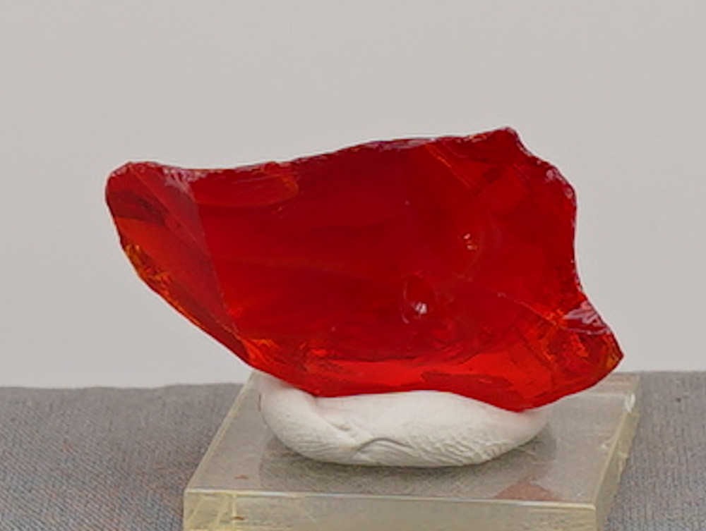 Rare Gem Banded Angel Aura Fire Opal/Lemurian Sunrise Monatomic Andara Crystal 33.5 g. - Image 9