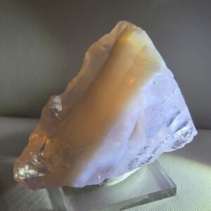 Rare Gem Banded Angel Aura HGW Pink/Pastel Ice Monatomic Andara Crystal 59.0 g.