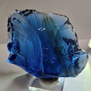 Rare Gem Angel Aura Elestial Sapphire/Earth Shaman Monatomic Andara Crystal 213.9 g.