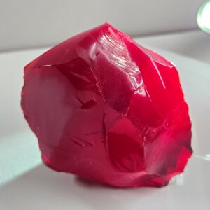 Rare Gem Banded Angel Aura Scarlet Shift/Dragon's Blood "Heart" Monatomic Andara Crystal 168.5 g.