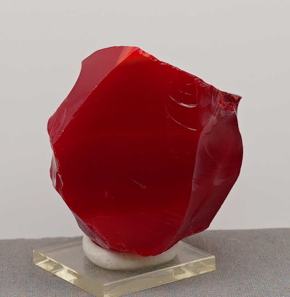 Rare Gem Banded Angel Aura Scarlet Shift/Dragon's Blood "Heart" Monatomic Andara Crystal 168.5 g. - Image 6