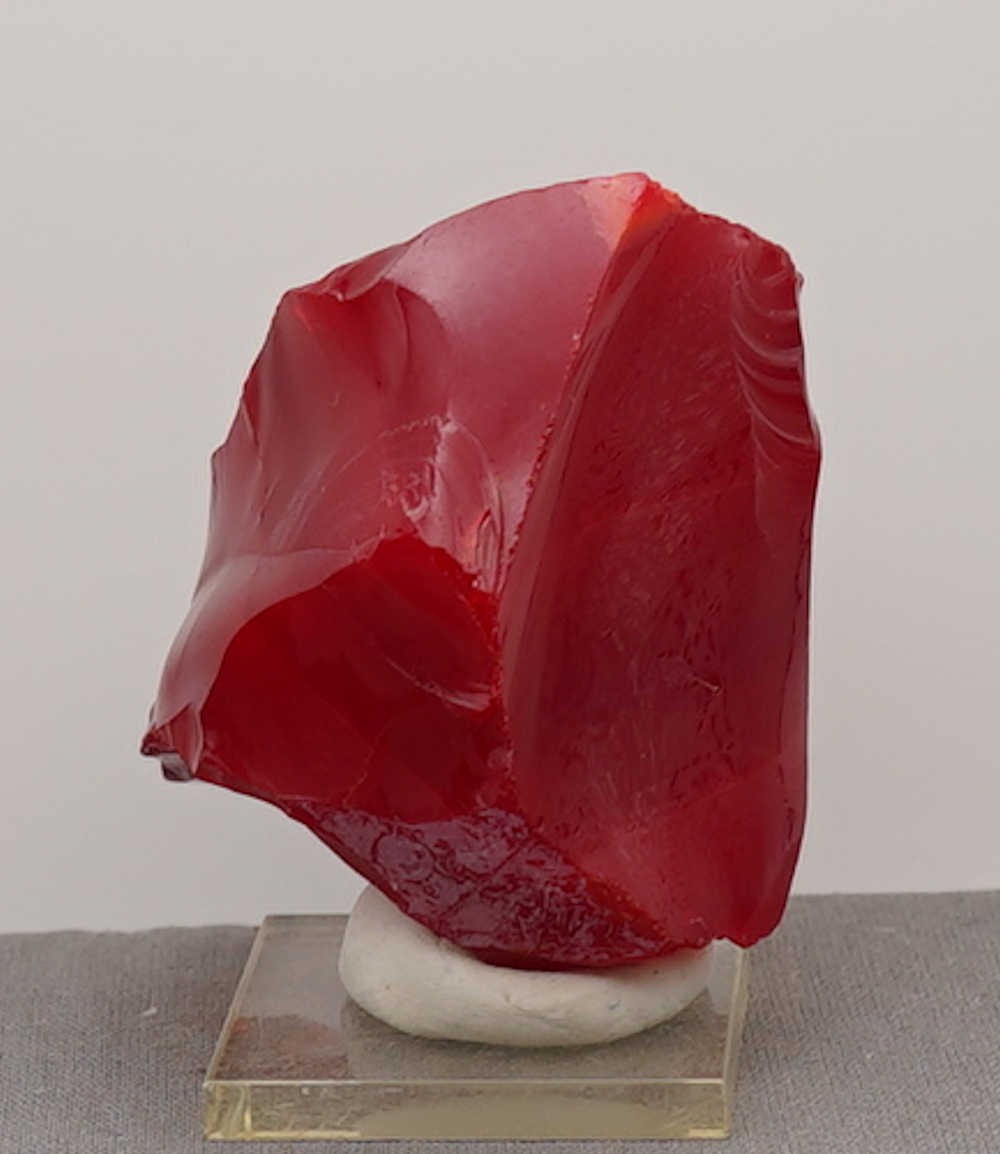 Rare Gem Banded Angel Aura Scarlet Shift/Dragon's Blood "Heart" Monatomic Andara Crystal 168.5 g. - Image 7