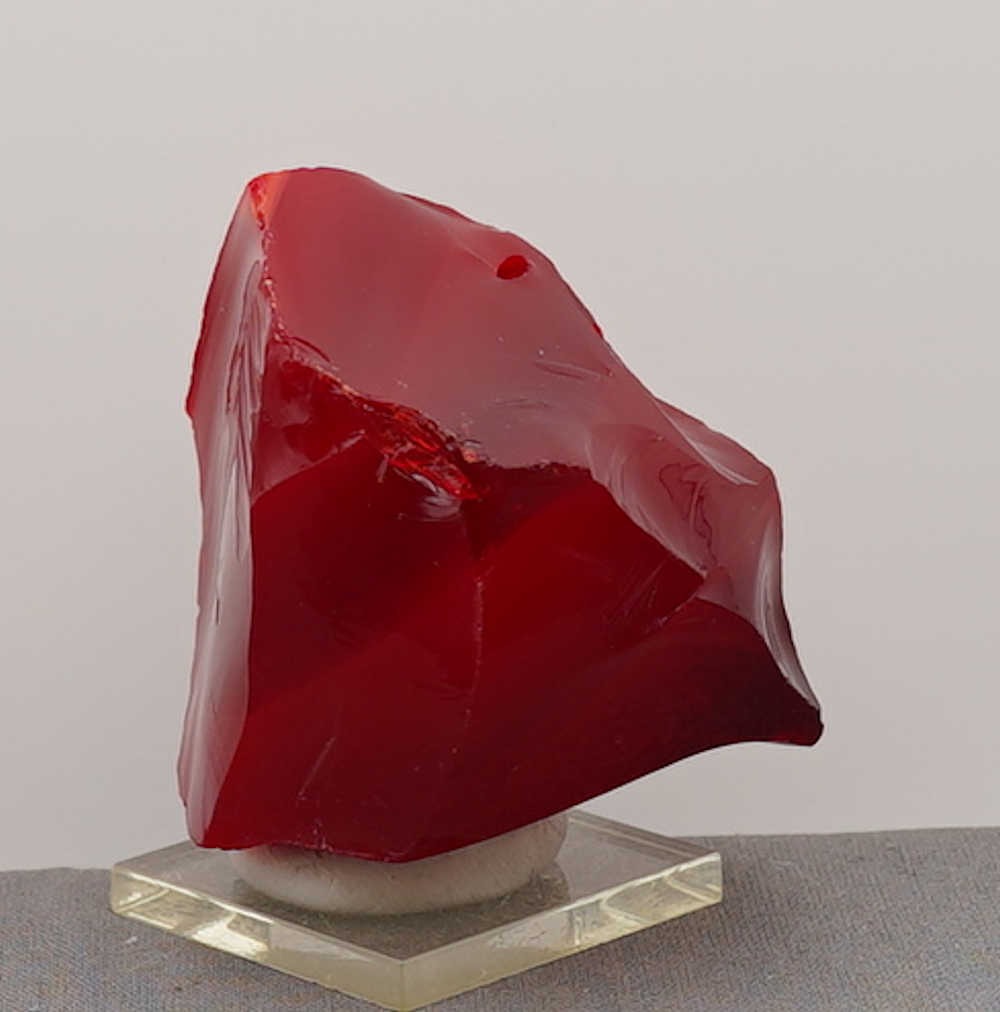 Rare Gem Banded Angel Aura Scarlet Shift/Dragon's Blood "Heart" Monatomic Andara Crystal 168.5 g. - Image 11
