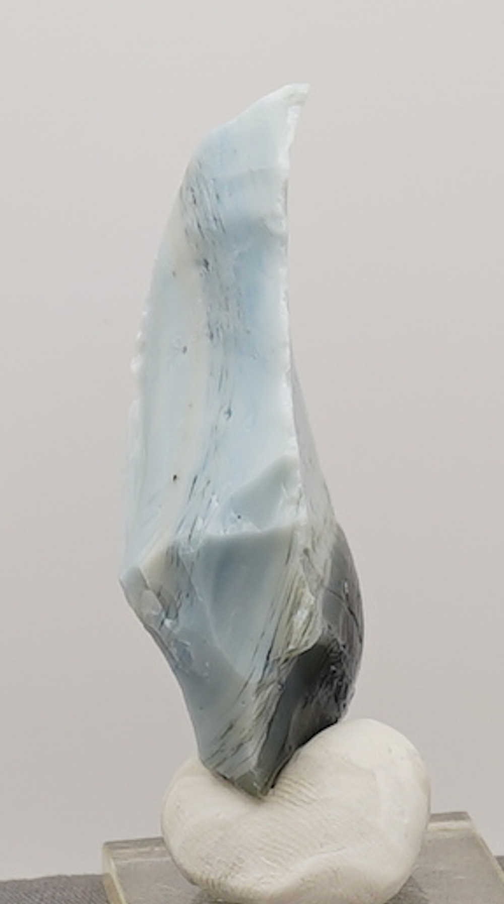*Only 2 Pcs. Available* Rare Multi Banded Pastel Glacier/Adamantine/Earth Shaman/Ice Monatomic Andara Crystal 47.5 g. - Image 3
