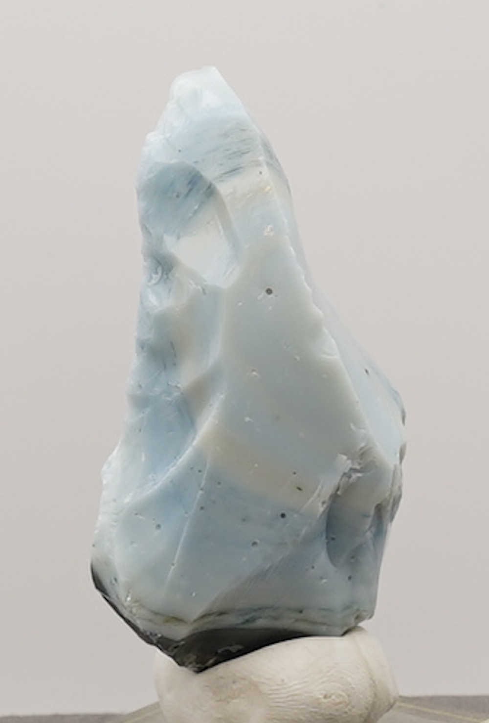 *Only 2 Pcs. Available* Rare Multi Banded Pastel Glacier/Adamantine/Earth Shaman/Ice Monatomic Andara Crystal 47.5 g. - Image 5