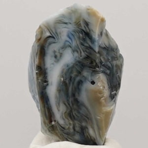 *Only 2 Pcs. Available* Rare Multi Banded Pastel Glacier/Adamantine/Earth Shaman/Ice Monatomic Andara Crystal 21.5 g.