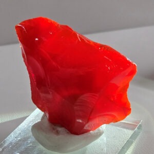 Rare Gem Banded Lemurian Sunrise/Dragon's Blood Monatomic Andara Crystal 21.8 g.