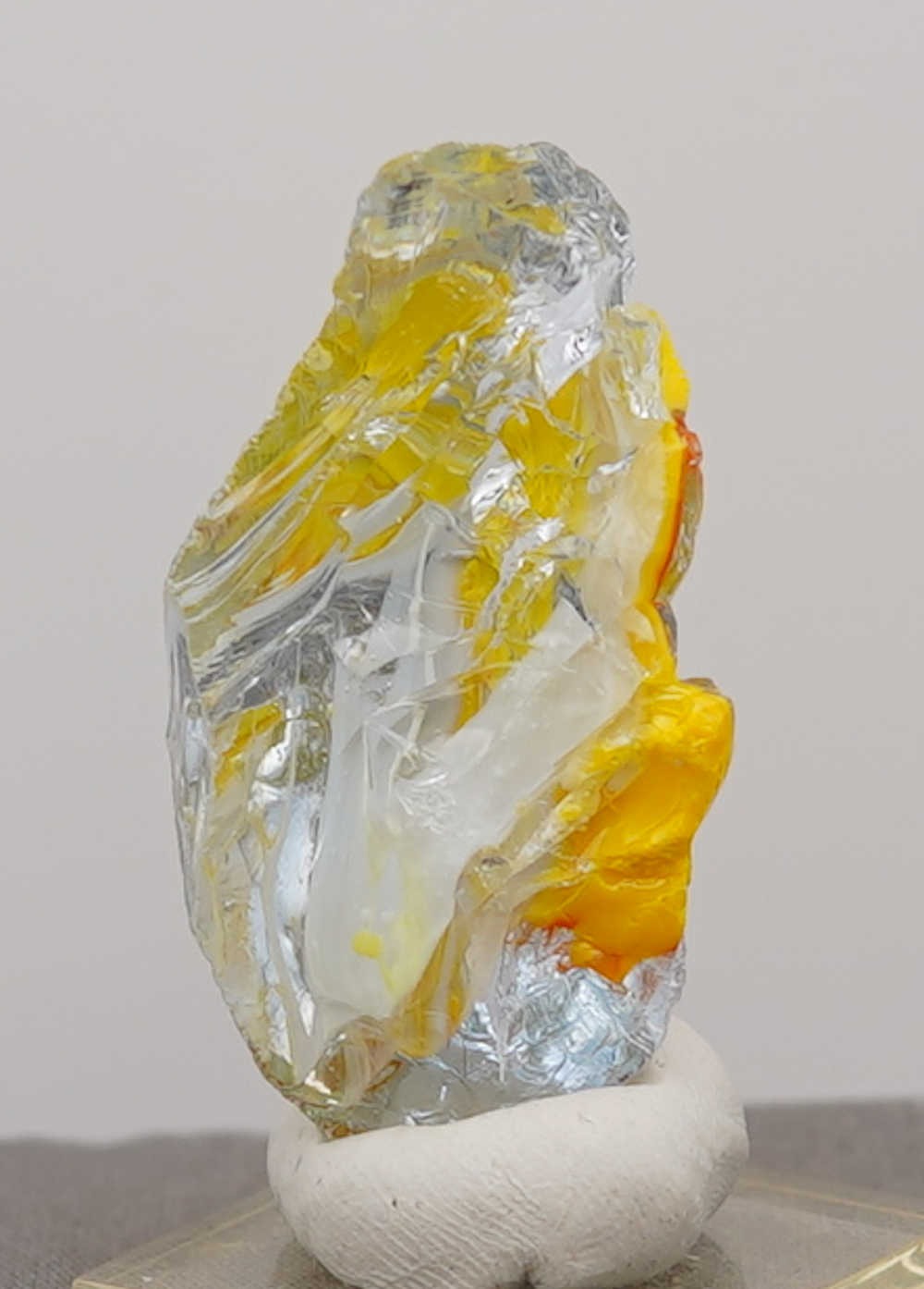 Extremely Rare Gem Multi Ice/Sapphire/Solaris/Fire Opal/Pastel Monatomic Andara Crystal 38.0 g.